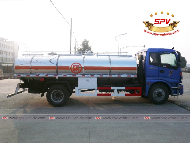 12,000 Litres (3,150 Gallons) Crude Oil Tank Truck-RS