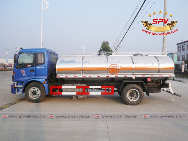 12,000 Litres (3,150 Gallons) Crude Oil Tank Truck-S