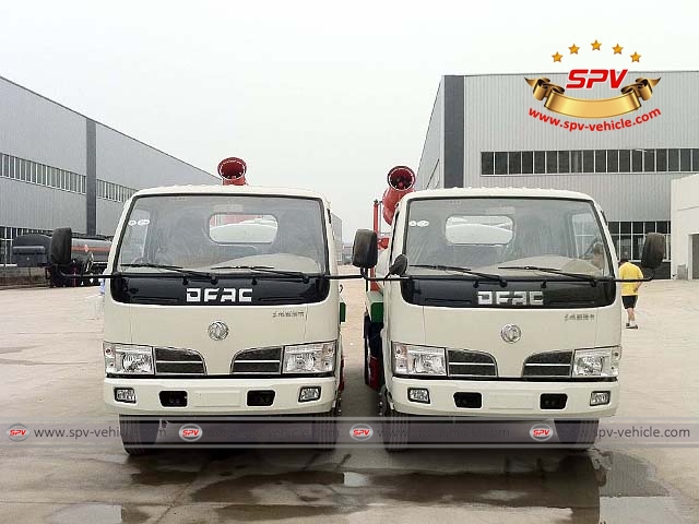 Two more pesticide spray trucks, mosquito control trucks exported to Kazakhstan