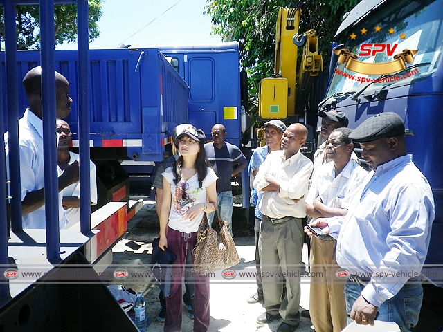 Onsite training in Mozambique for potable tankers, industrial tankers, trucks with cranes, fuel tankers