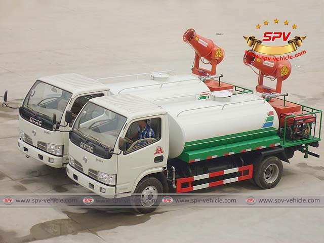 Two more pesticide spray trucks exported to Kazakhstan