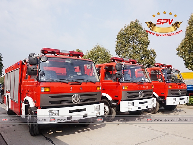 3 units of fire engines dispatched out from our factory