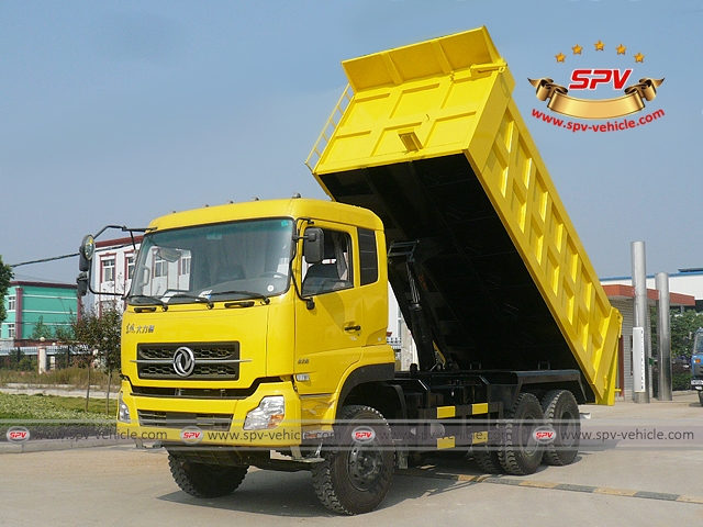 Repeat order: 2 more units of dump trucks Dongfeng being shipped to Algeria in 2009
