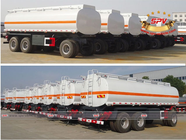Oil tanker trailer, fuel tank semi-trailer from China | SPV