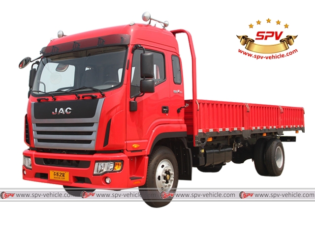 JAC 10 ton cargo truck were ready to delivery for Ghana.