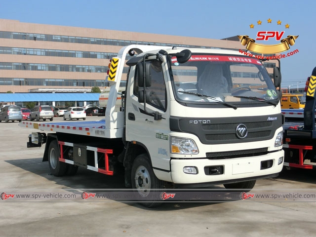 China FOTON AUMARK road wrecker truck for sale