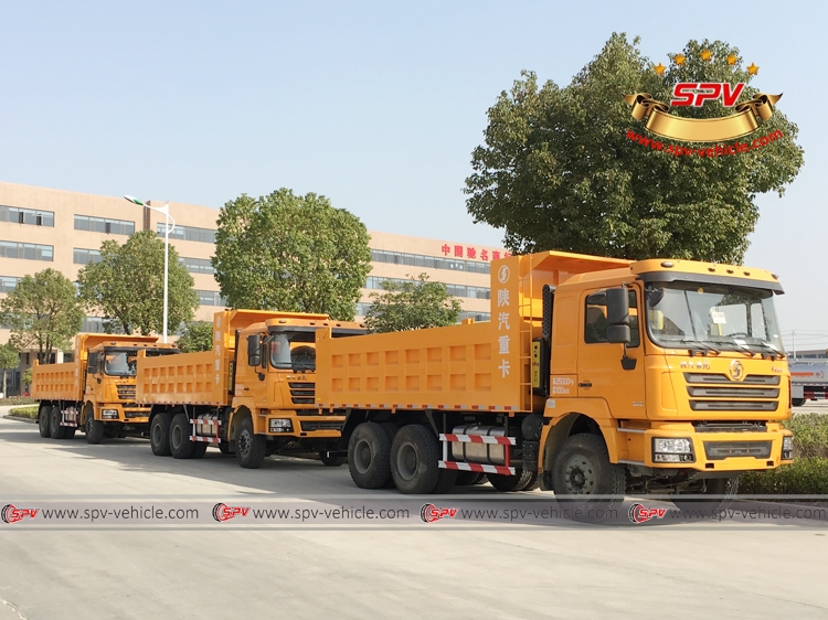 Today, we are shipping 3 units of dumper truck to Shangdong, China