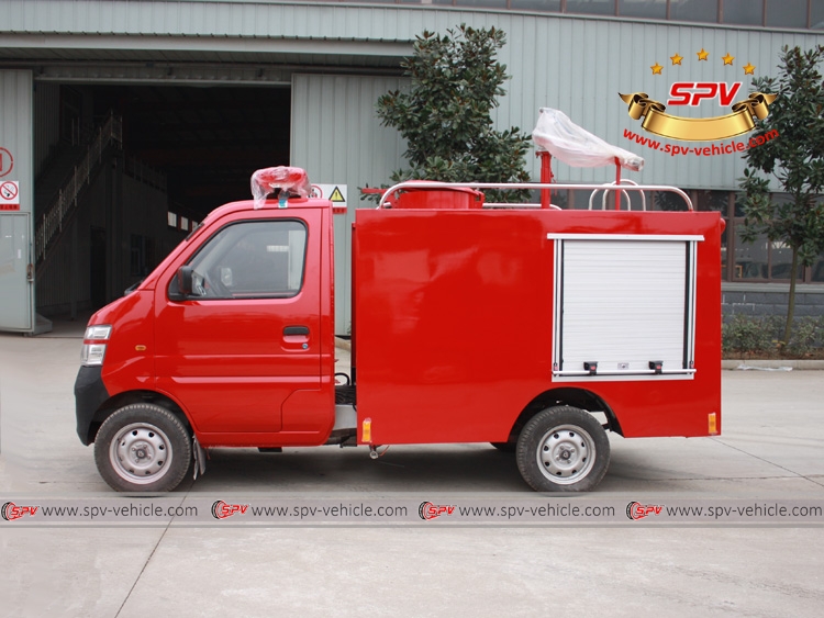 SPV recently promotes mini Changan fire truck (Quick attack fire truck)