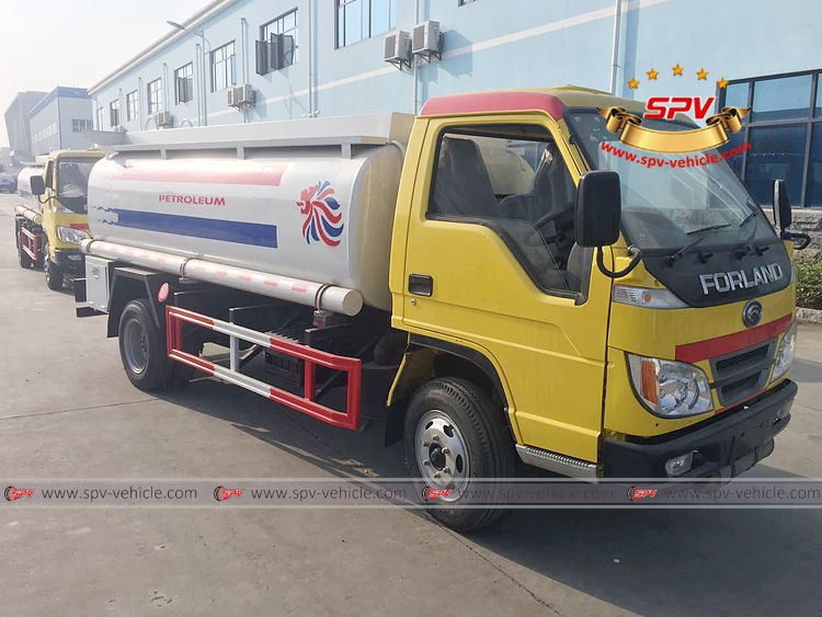 SPV will ship 2 units of right hand driven Forland fuel tank trucks to Tanzania on Feb,29th.