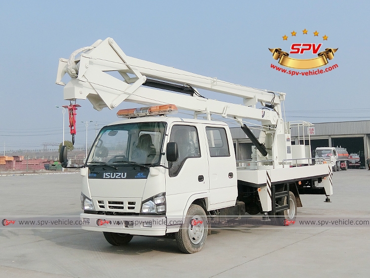 SPV will ship an aerial platform truck ISUZU to Luanda, Angola in Dec, 2016.