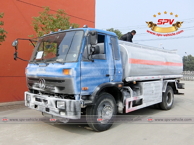 Today one unit of 12,000 Litres Fuel tanker truck Dongfeng dispatched out, final destination Zambia