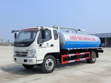 To Ethiopia - liquid waste disposal truck Foton (10,000 Liters) in May.2015