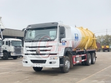 【Nov. 2018】To Mongolia - Sewage Vacuum Truck SINOTRUK(18,000 Litres)