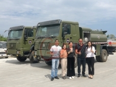 【Jun. 2019】To Panama - 2 units of Helicopter Refueling Truck Sinotruk(5,000 litres)