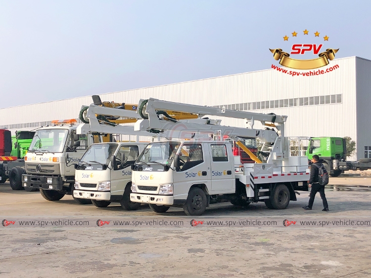 SPV completed production of 2 units JMC 14 Meter Aerial Platform Trucks in Apr, 2020.