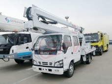 【Apr, 2020】To Egypt–16 Meters Aerial Beamlift Truck ISUZU