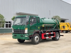 【Aug. 2020】To Fiji - Sewage Suction Truck Sinotruk(5,000 Litres)