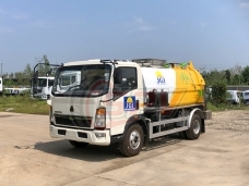 【Sep, 2020】To Mongolia - Kitchen Waste Disposal Truck Sinotruk(5 CBM)