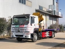 【Dec. 2020】To PNG – Wrecker Truck with Crane SINOTRUK(8 Tons)