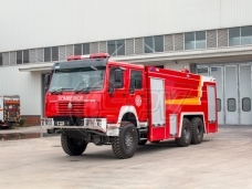 【Aug. 2021】To Mozambique - Off-road Foam Fire Truck Sinotruk(12,000 Litres)