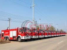 【Oct. 2021】To Africa - 13 units Dry Powder Water Foam Fire Truck IVECO
