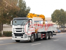 【Jan. 2022】To Peru - 10 Tons Cargo Crane Truck ISUZU
