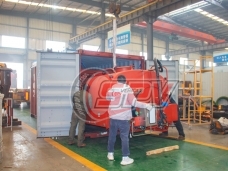【Jan. 2022】To Malaysia - Sewer Jetting Tank SKD(5,000 litres)