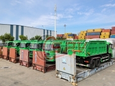 【Sep. 2022】To Africa - 6 units of Hook Loader Garbage Truck DONGFENG(20 CBM)