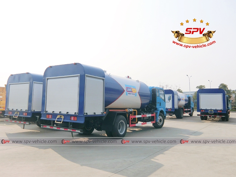 LPG Dispensing Truck HOWO - RB