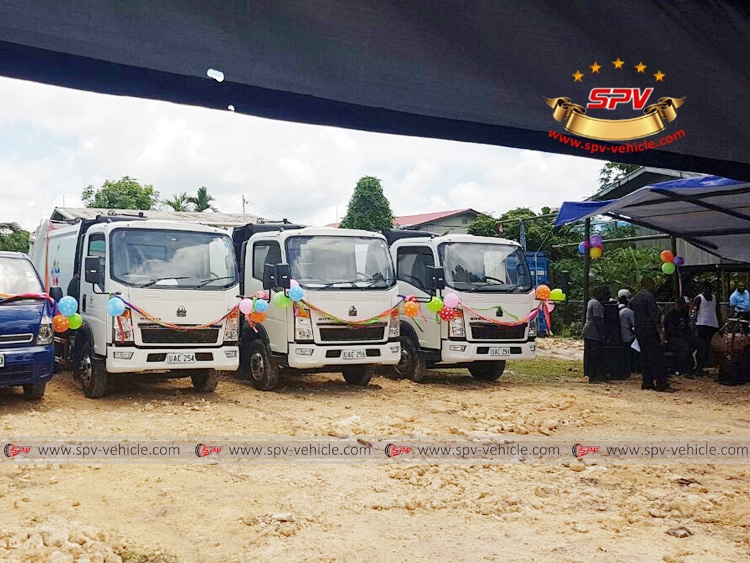 SPV Garbage Compactor Trucks in PNG