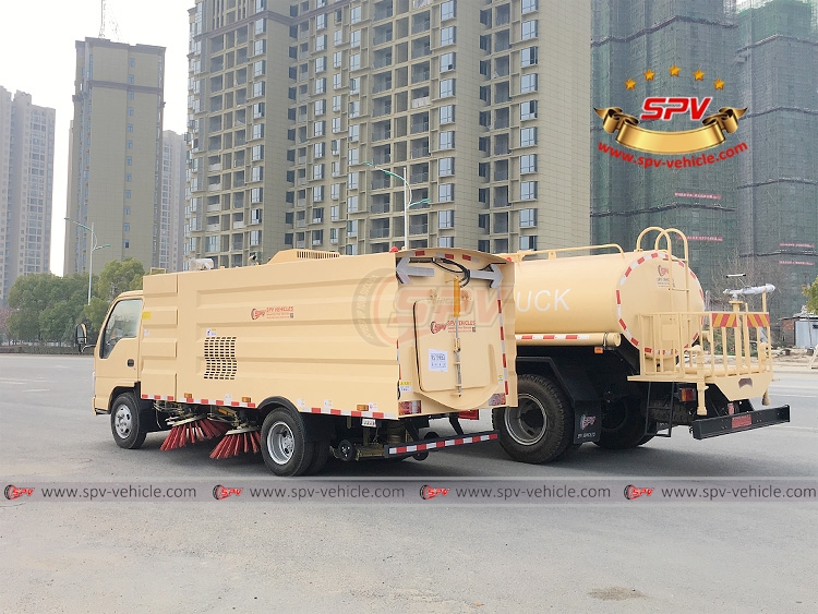 10,000 Litres (2,600 Gallons) Water Spraying Truck ISUZU, Water ...