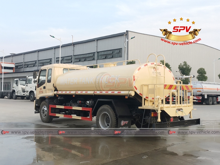 10,000 Litres (2,600 Gallons) Water Spraying Truck ISUZU, Water ...