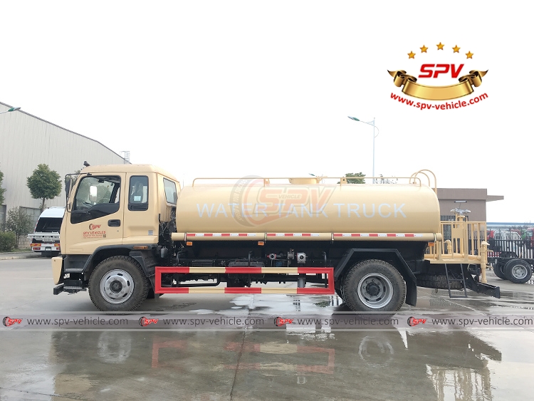 10,000 Litres (2,600 Gallons) Water Spraying Truck ISUZU, Water ...