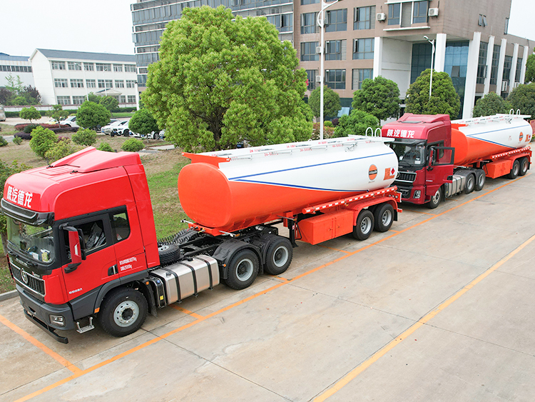 26,000 Litres Oil Tank Semi-trailer, Fuel Tank Trailer, 2 axles Fuel ...