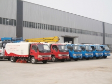Road sweepers six units are delivered to Bangladesh in April. 2013