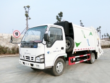 To Middle East -one unit of ISUZU garbage compactor truck(4 CBM)  shipping on January 19th,2016