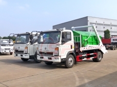 【May. 2019】To Mongolia - 2 units of Swing Arm Garbage Truck Siontruk(5 CBM)