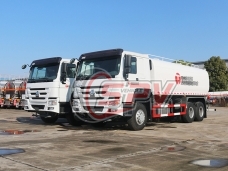 【Nov. 2023】To Congo - 2 Units of Water Spraying Truck Sinotruk(25,000 litres)