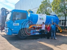 【Nov. 2024】To Mozambique - A Repeat Order for Sewage Vacuum Truck DONGFENG(8,000 Litres)