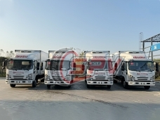 【Nov. 2024】To Kazakhstan – A Repeat Order for 4 Units of Chiller Trucks ISUZU (4 Tons)