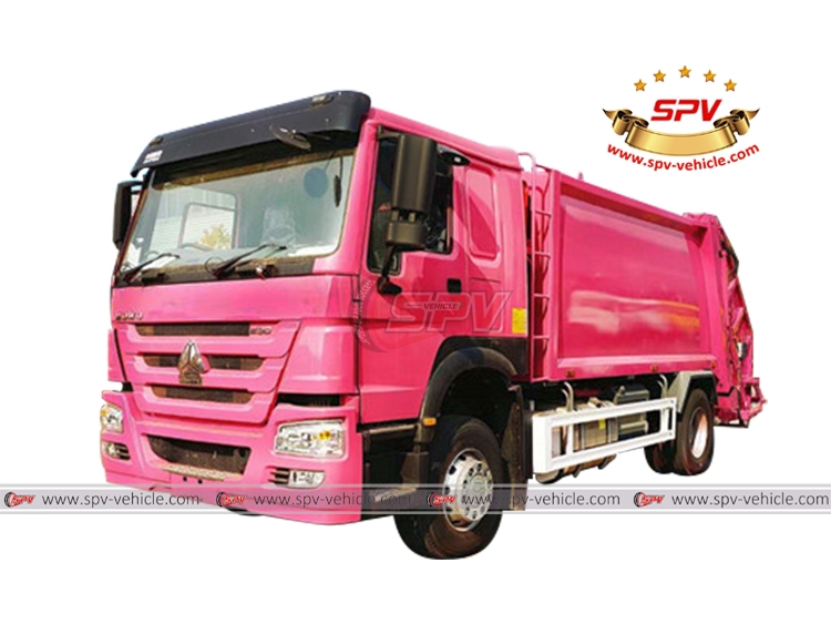 16 CBM waste collection truck Sinotruk -